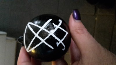 Lucifer Xmas bulb